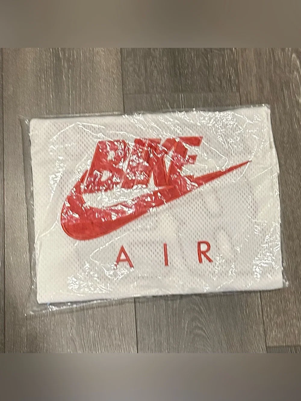 Nike Bike Air Jordan Black Tag with Red Jumpman Logo.